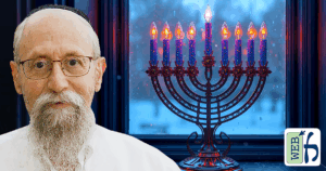 Electric Chanukah lights